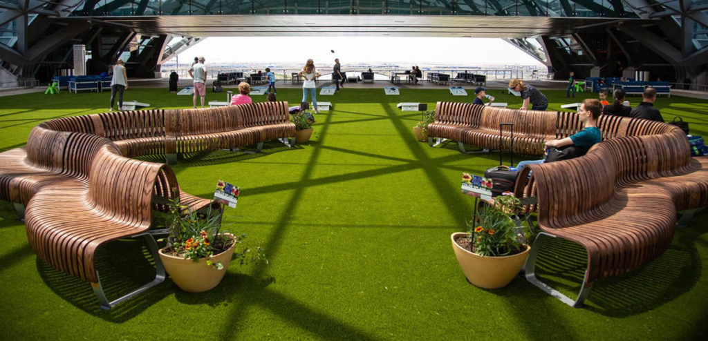 SYNLawn Los-Angeles artificial grass for Commercial applications